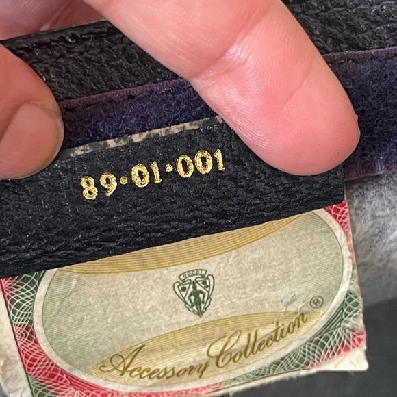 Authentic Gucci vintage web sherry line clutch bag 89.01.001 (D7133) - Picture 13 of 14